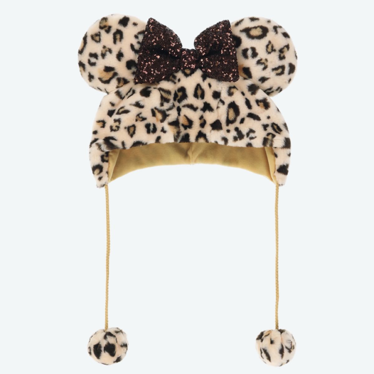 ディズニー ミニー ファンキャップ ヒョウ柄 茶色｜Yahoo!フリマ（旧