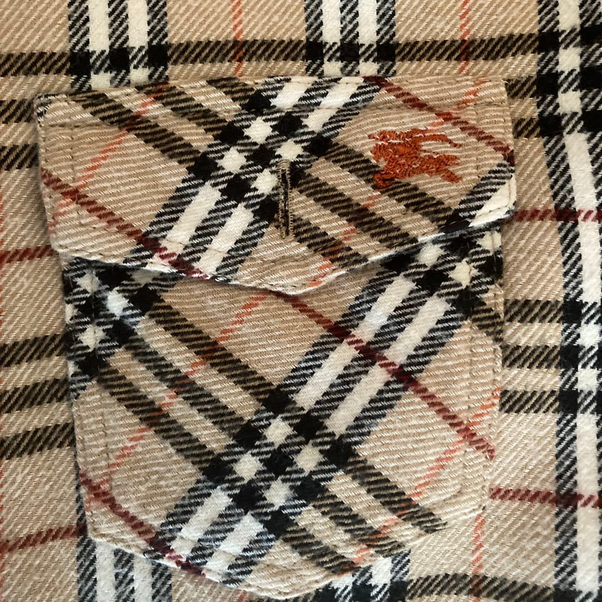 BURBERRY BLUE LABEL ノバチェック柄長袖シャツ ベージュ｜Yahoo