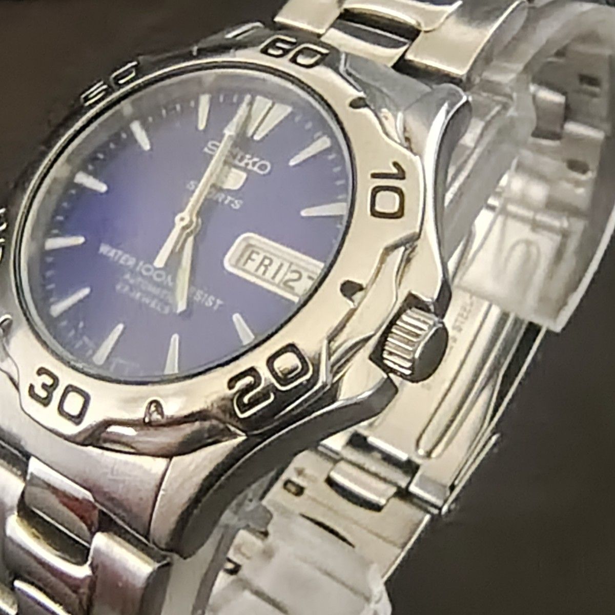 SEIKO セイコー5 スポーツ 7S36-00A0 裏スケ デイデイト 自動巻き