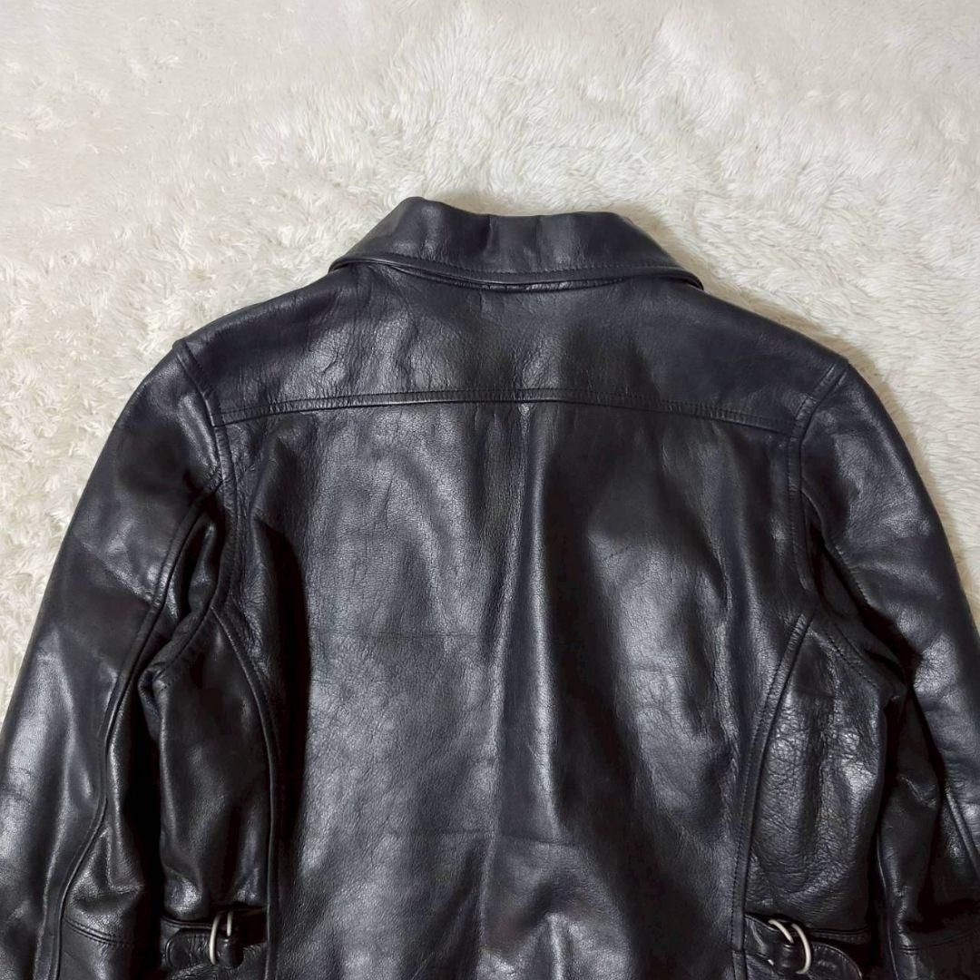 美品 45rpm レザージャケット キルティング素材 レディース M-L相当