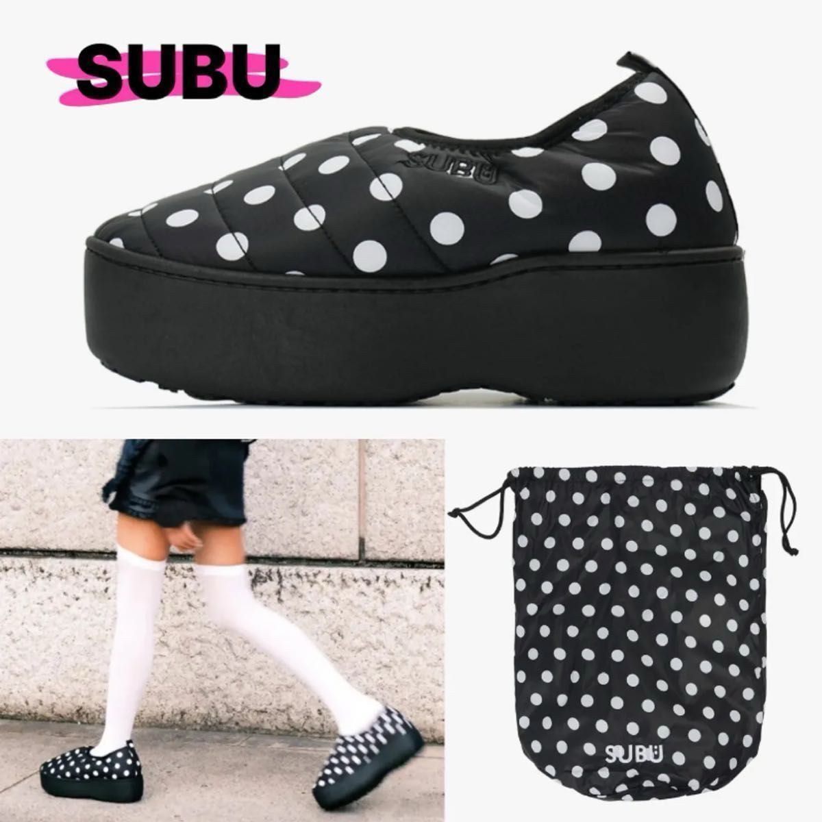 新品未使用 SUBU ドット 00サイズ 厚底 超人気 スブ｜Yahoo!フリマ（旧