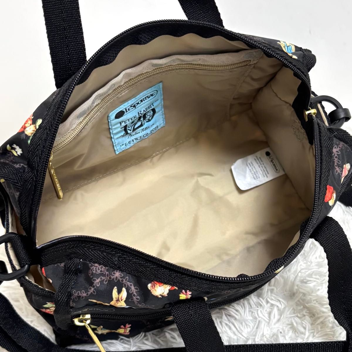 美品】 レスポートサック × ピーターラビット コラボ 120周年 2way