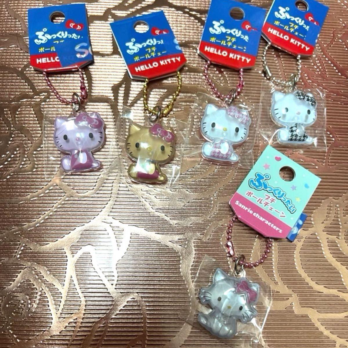 サンリオ ハローキティ キティ ぷっくりったいプチボールチェーン 9点