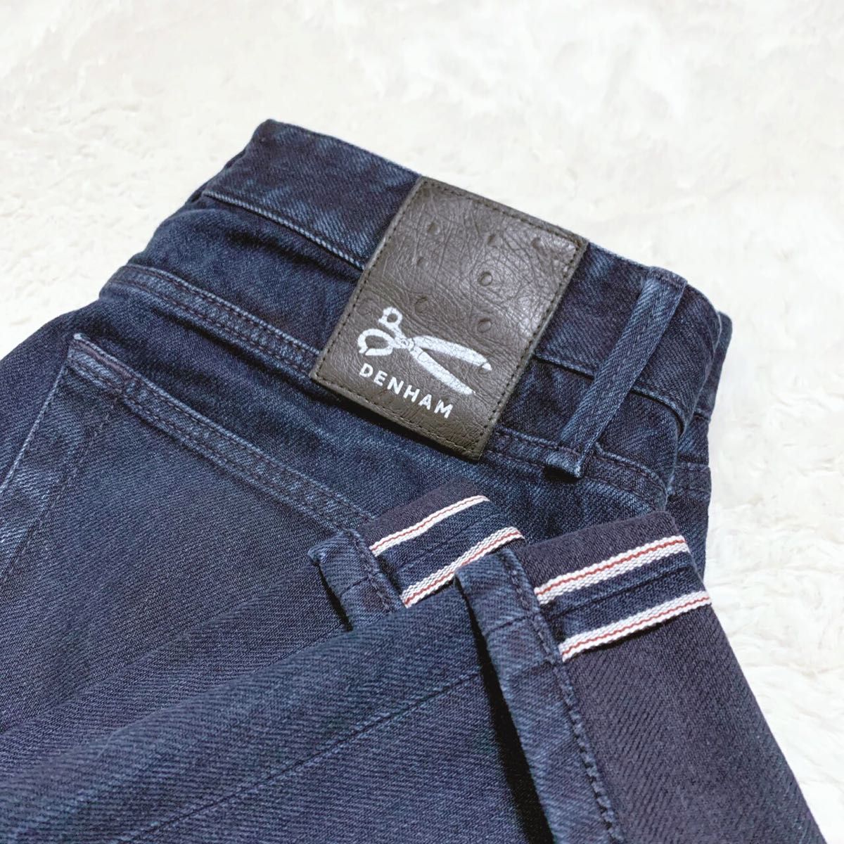 美品】イタリア製 赤耳 DENHAM RAZOR 33 デンハム カンディアーニ