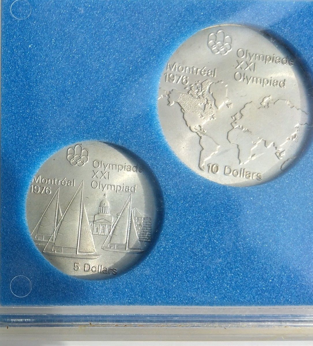 モントリオールオリンピック記念銀貨 4枚セット 1973年 カナダ 5ドル