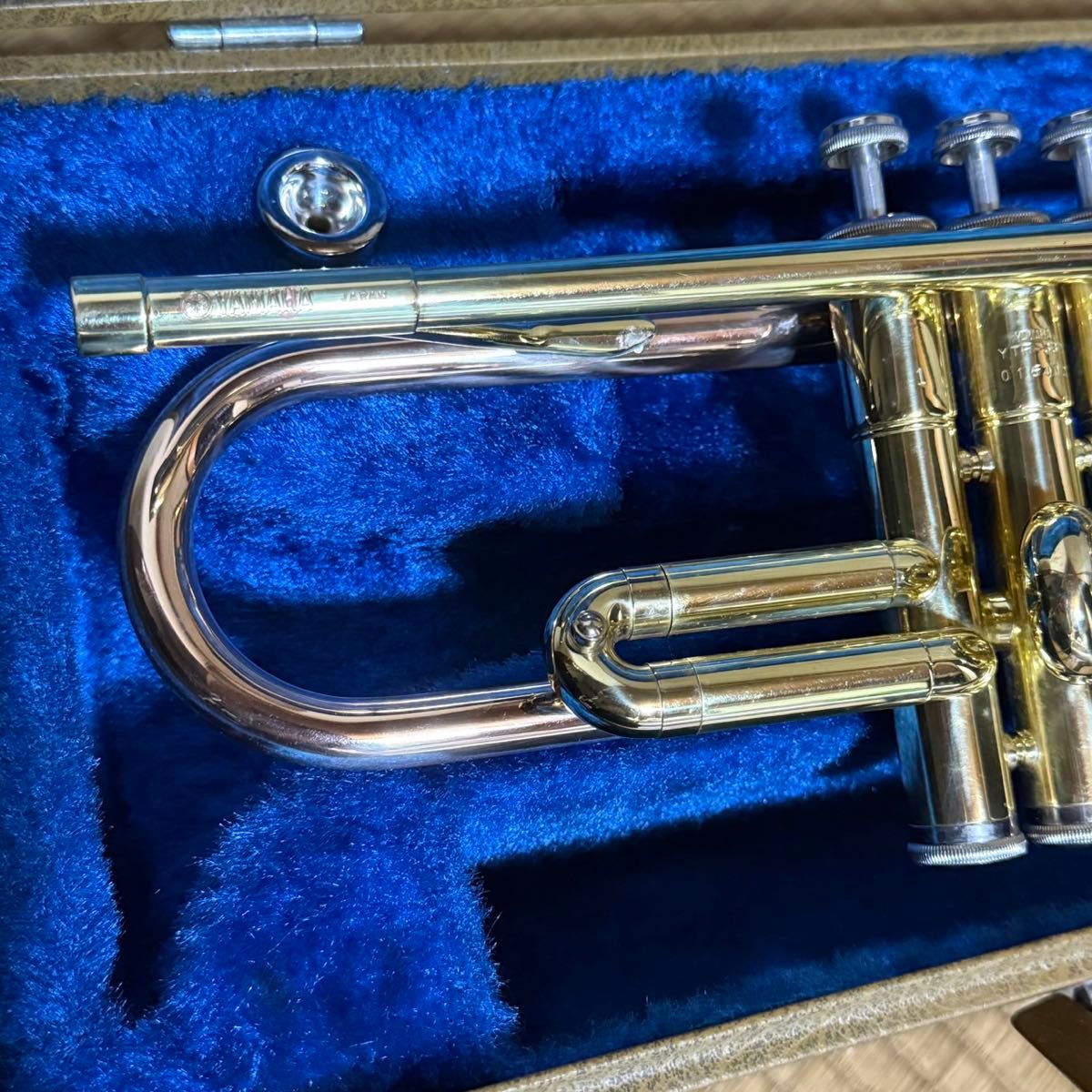 稀少赤ベル】YAMAHAトランペット YTR332／マウスピース／ハードケース