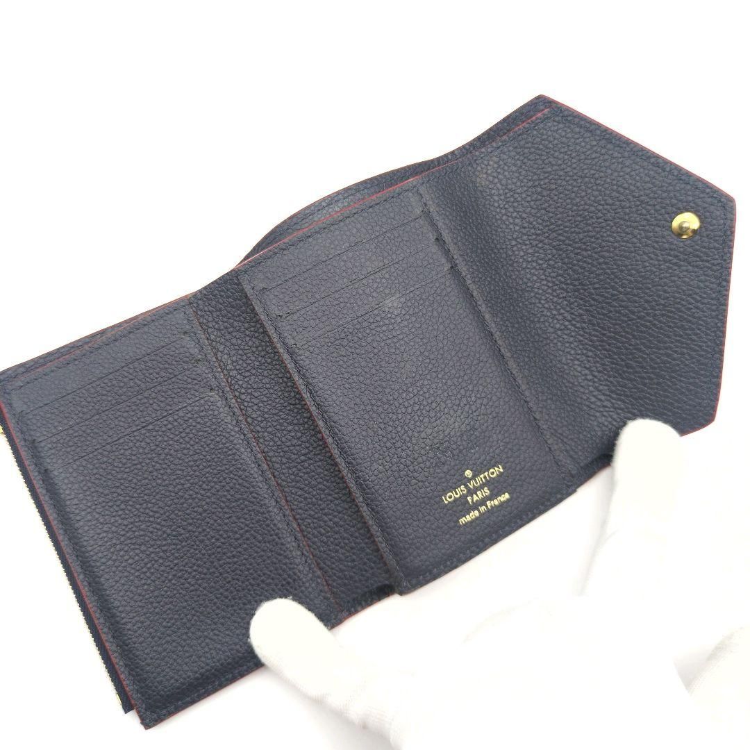 IC搭載 美品ルイヴィトン ヴィクトリーヌ アンプラント 3つ折財布