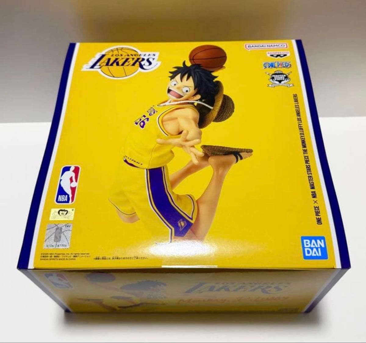 NBA LAKERS レイカーズ ルフィ フィギュア ワンピースベースショップ