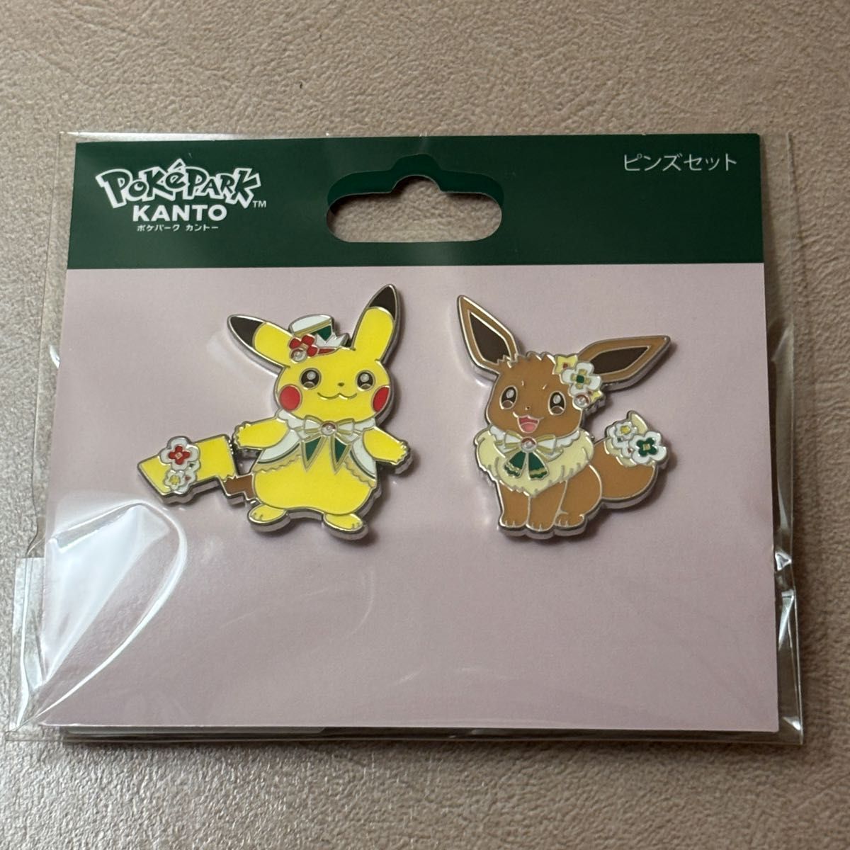 ポケパークカントー ピカチュウ イーブイ ピンズセット｜Yahoo!フリマ
