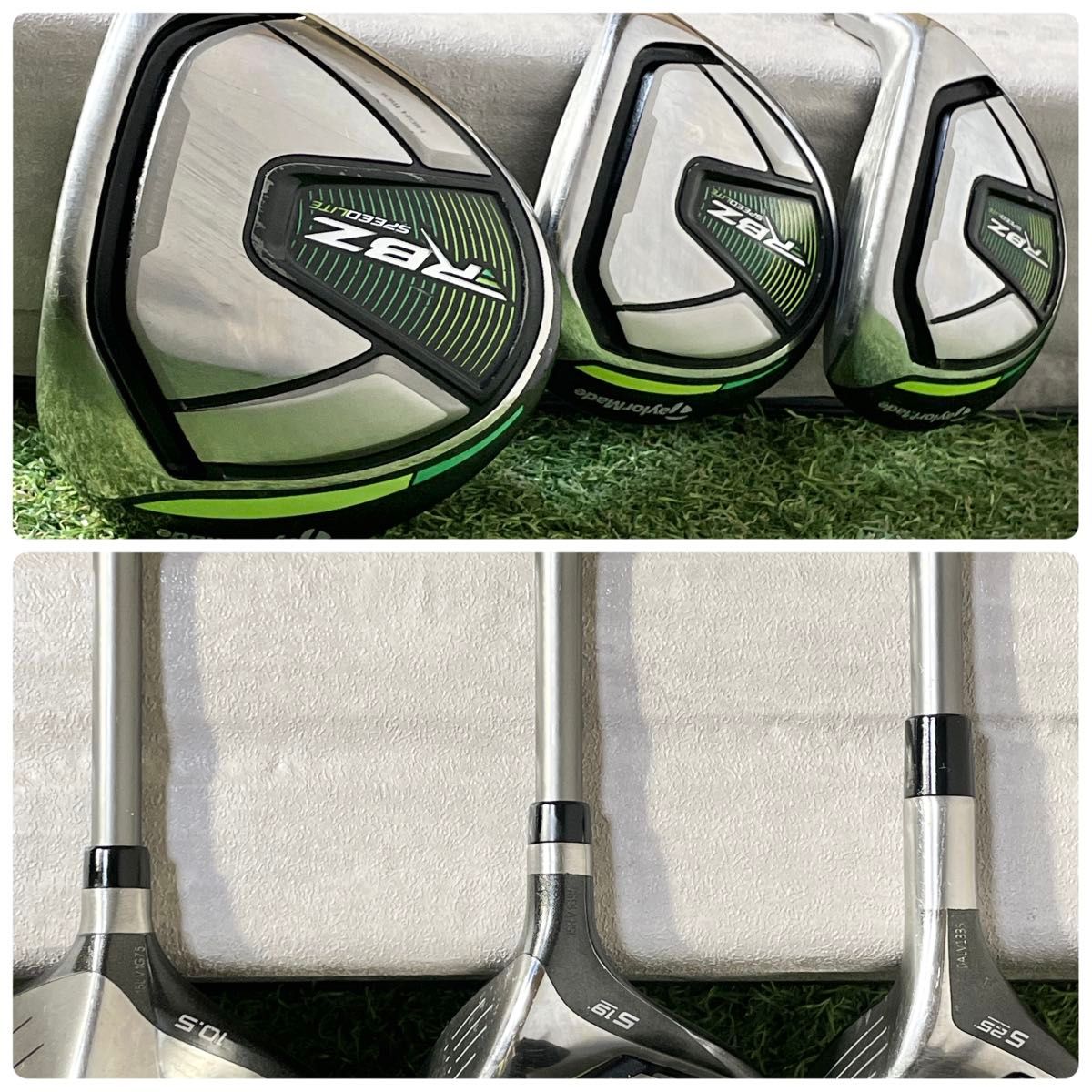 現行モデル】TaylorMade テーラーメイド RBZ ゴルフクラブセット