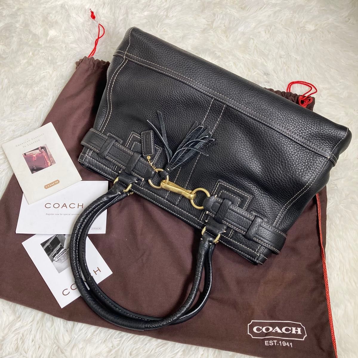未使用保管品 vintage coach old archive ミニボストン｜Yahoo!フリマ