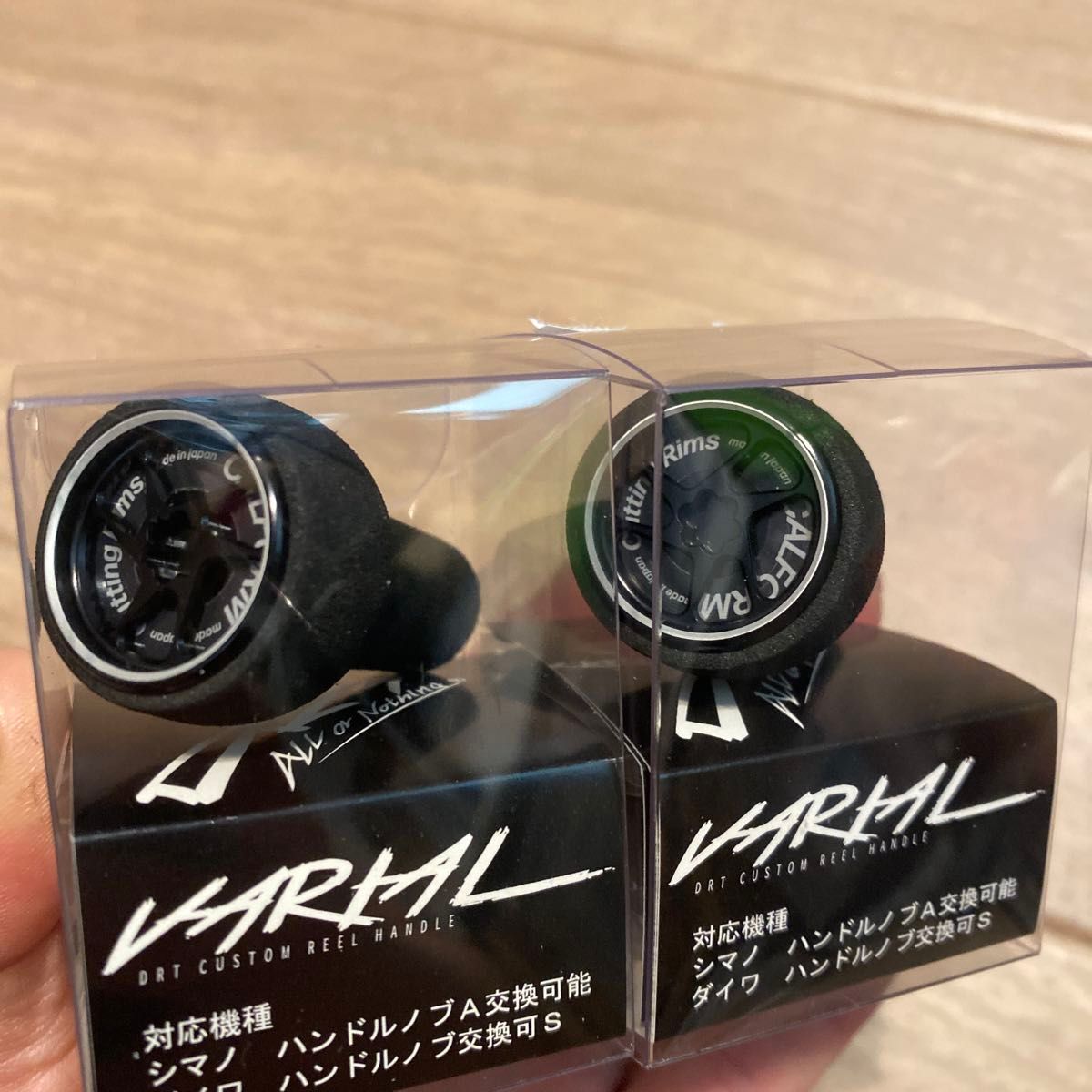 DRT VARIAL KNOB CALFORM カルフォーム ノブ 単体 ブラック ホワイト