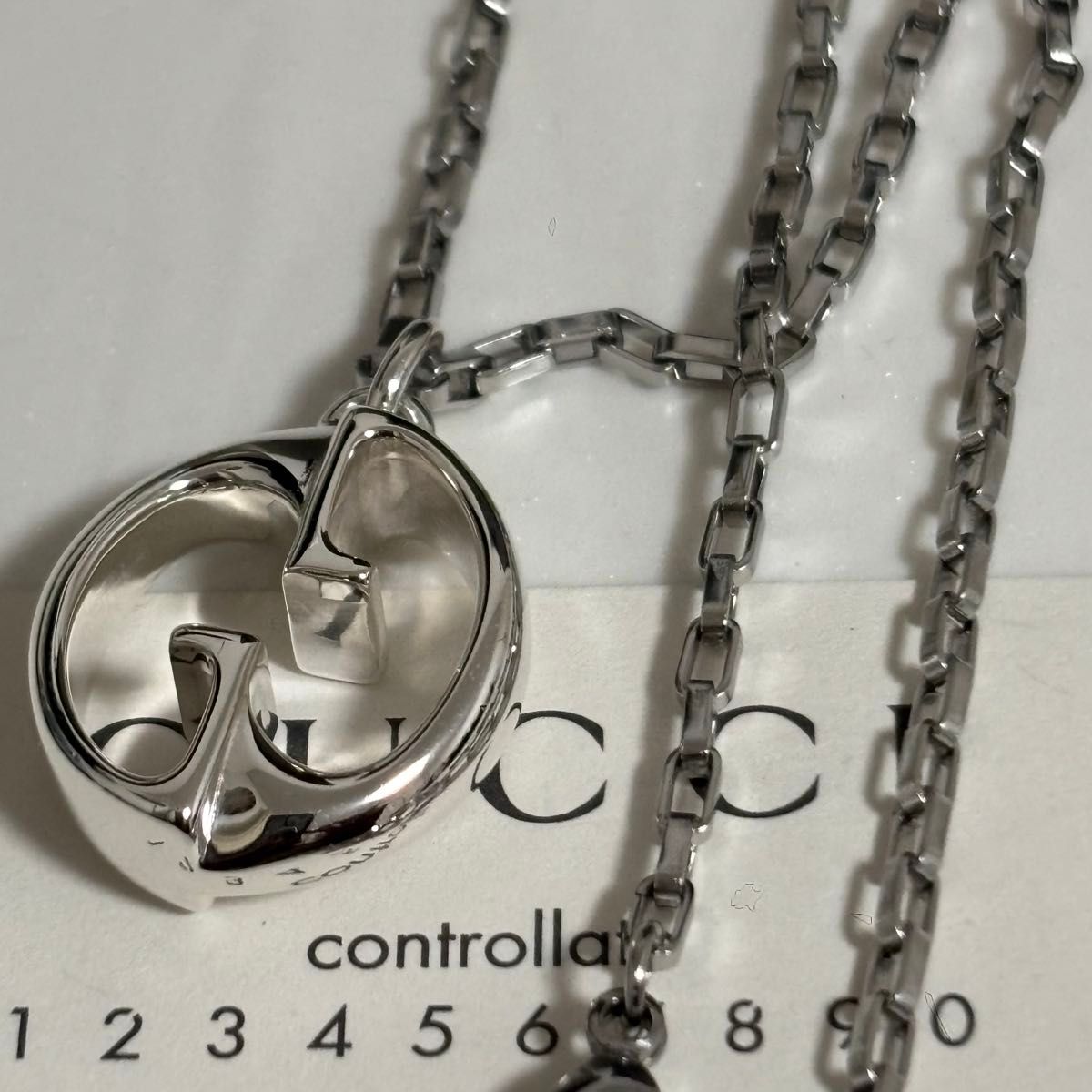 GUCCI 新品同様品 インターロッキングネックレス 925 極美品｜Yahoo
