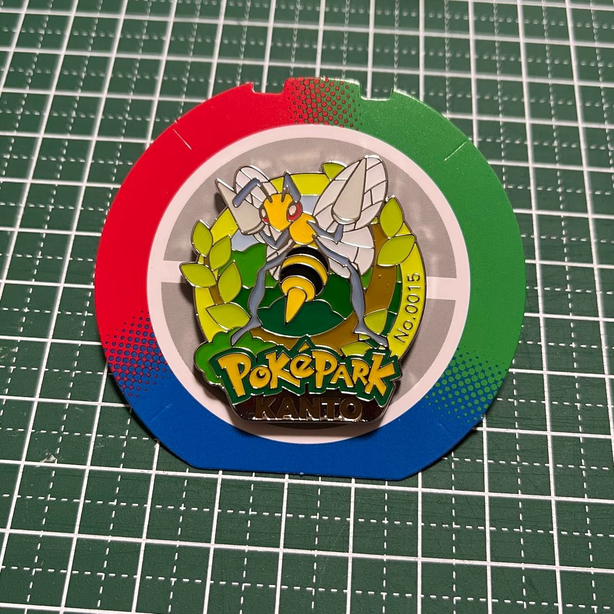ポケパークカントー スピアー ピンズ ピンバッジ NO 0015 ポケモン