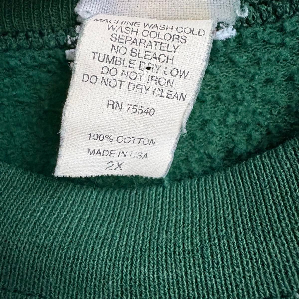 90s USA製 NFL Green Bay Packers スウェット XXLサイズ グリーンベイ