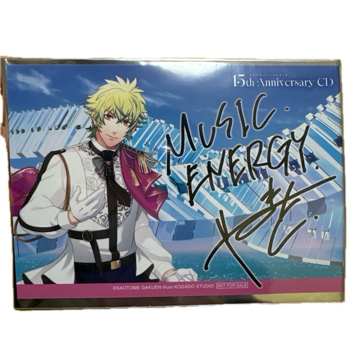 も*ち様 うたプリ 15th Anniversary CD 盤面サイン 日向大和 も*ち様