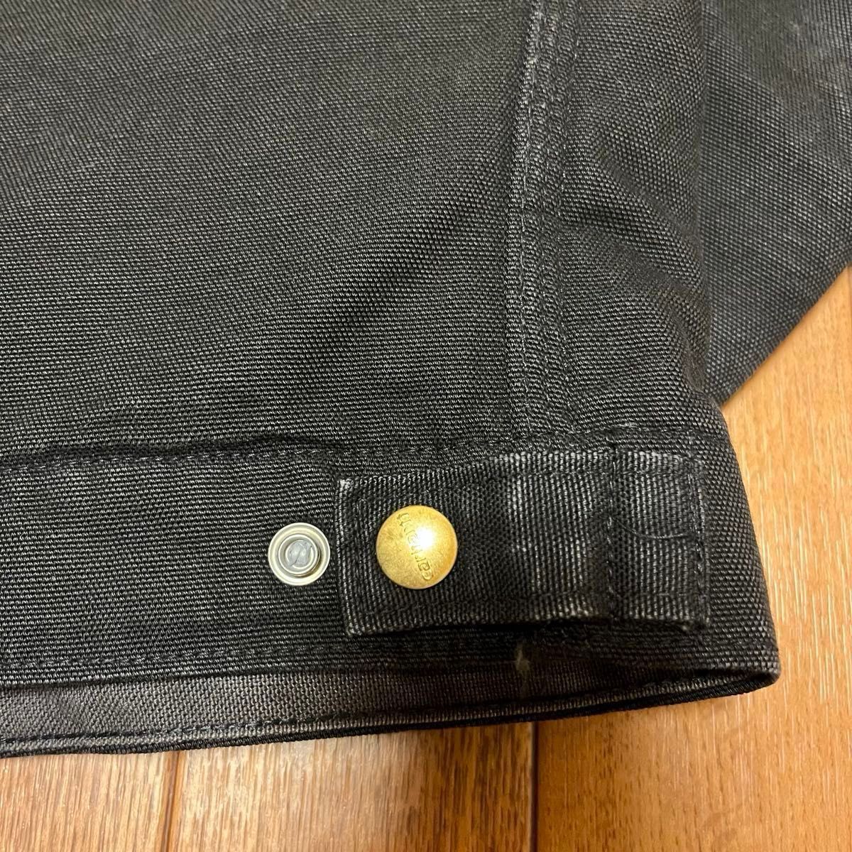 星タグ Carhartt カーハートデトロイトジャケット JB105 ブラック