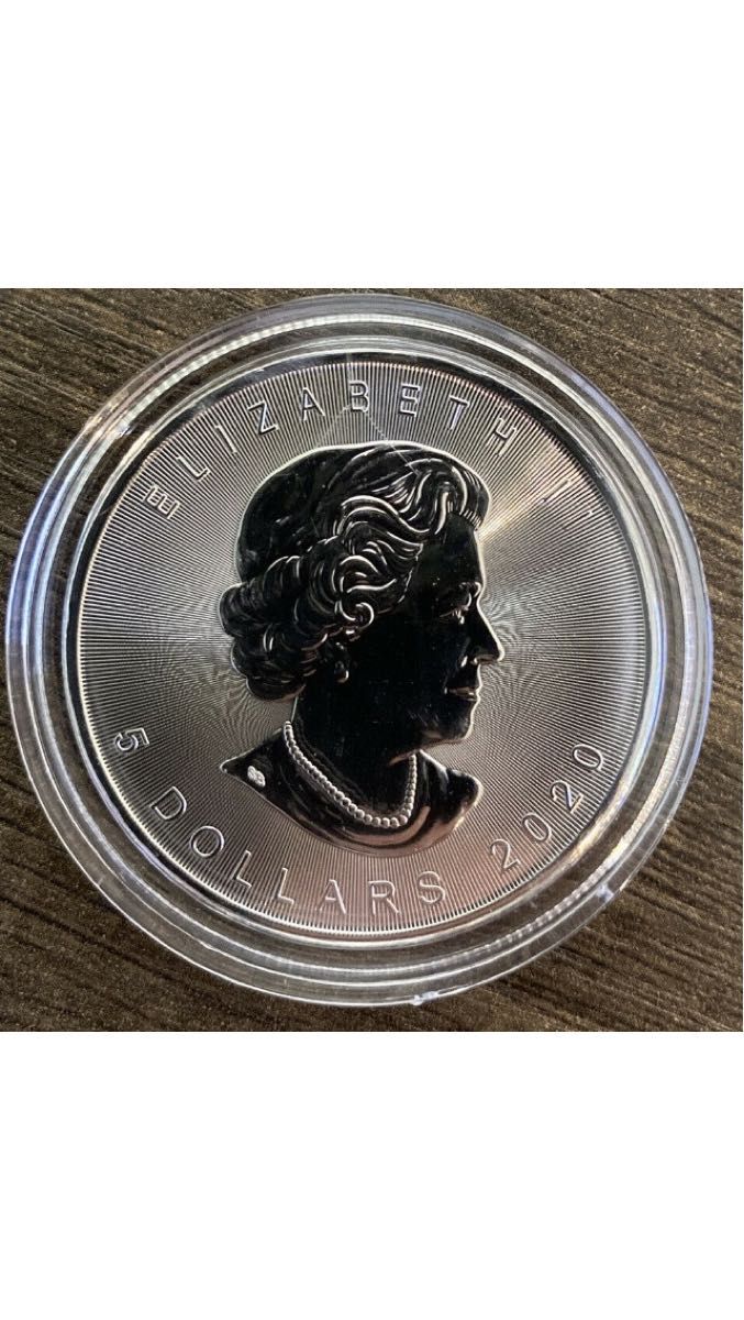 2020年カナダ メイプルリーフ銀貨 1オンス 純銀 SV9999 コイン｜Yahoo