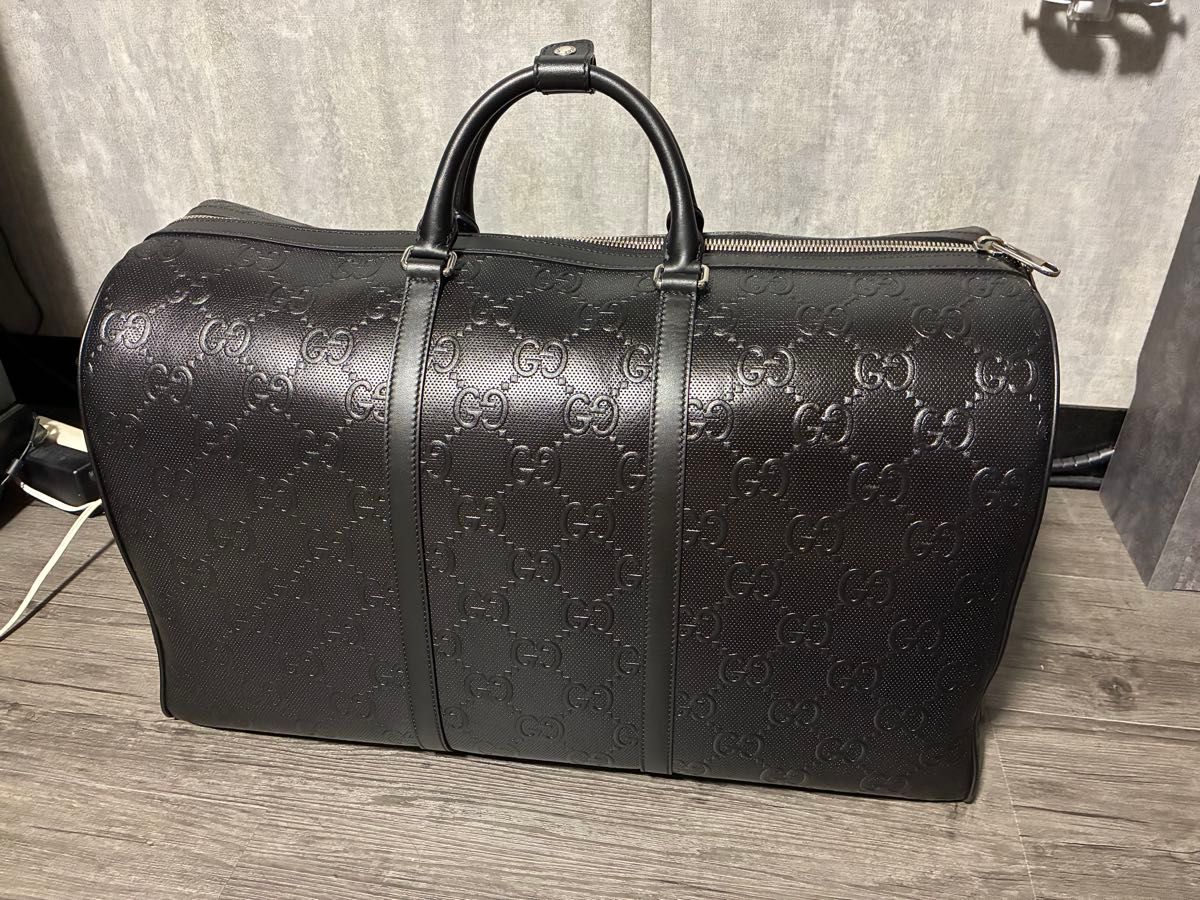 グッチ ダッフルバッグ ボストンバッグ 2way GG シマ｜Yahoo!フリマ