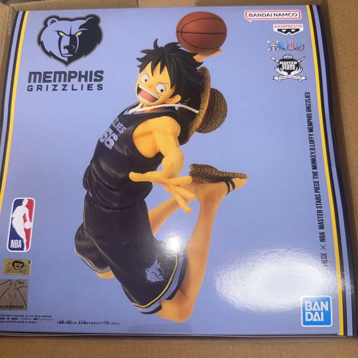 ワンピースベースショップ NBA グリズリーズ ルフィ フィギュア｜Yahoo