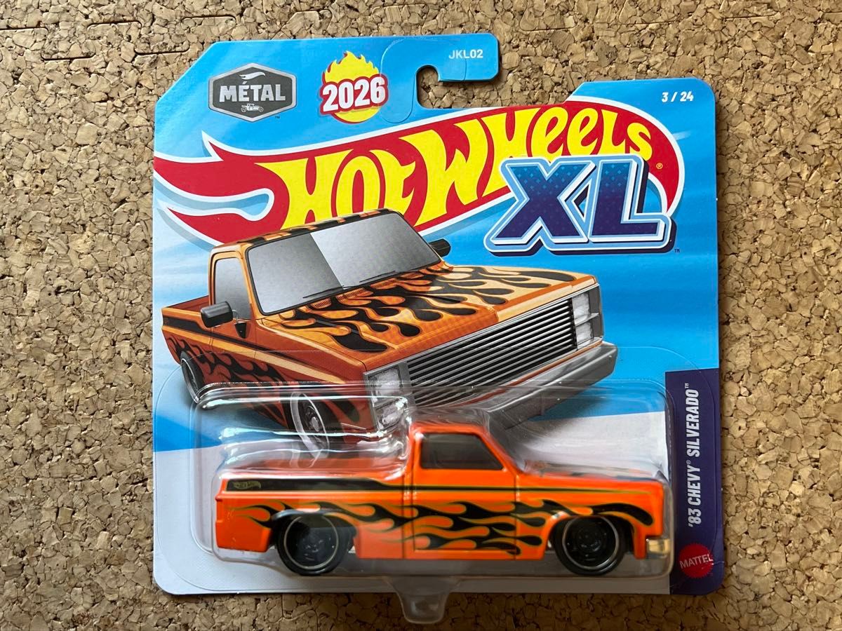 ホットウィール XL '83 シェビー シルバラード CHEVY SILVERADO Hot