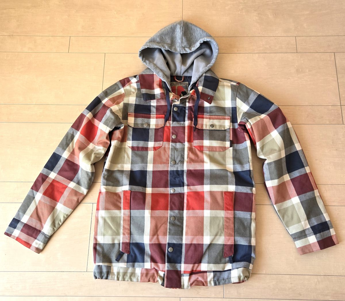 BURTON スノーボードウェア チェック柄 Sサイズ 中古品｜Yahoo!フリマ