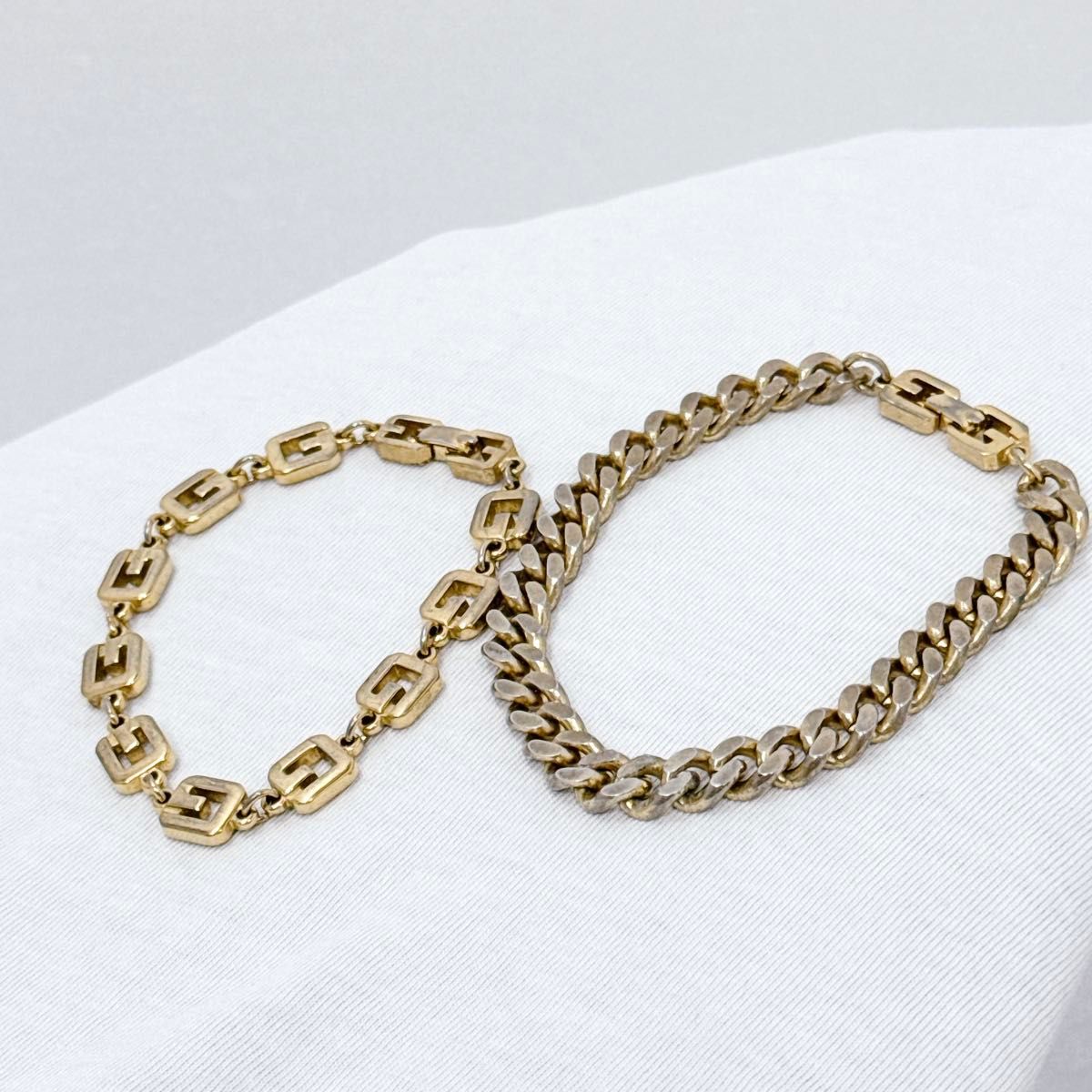 GIVENCHY vintage archive bracelet ヴィンテージゴールド 喜平