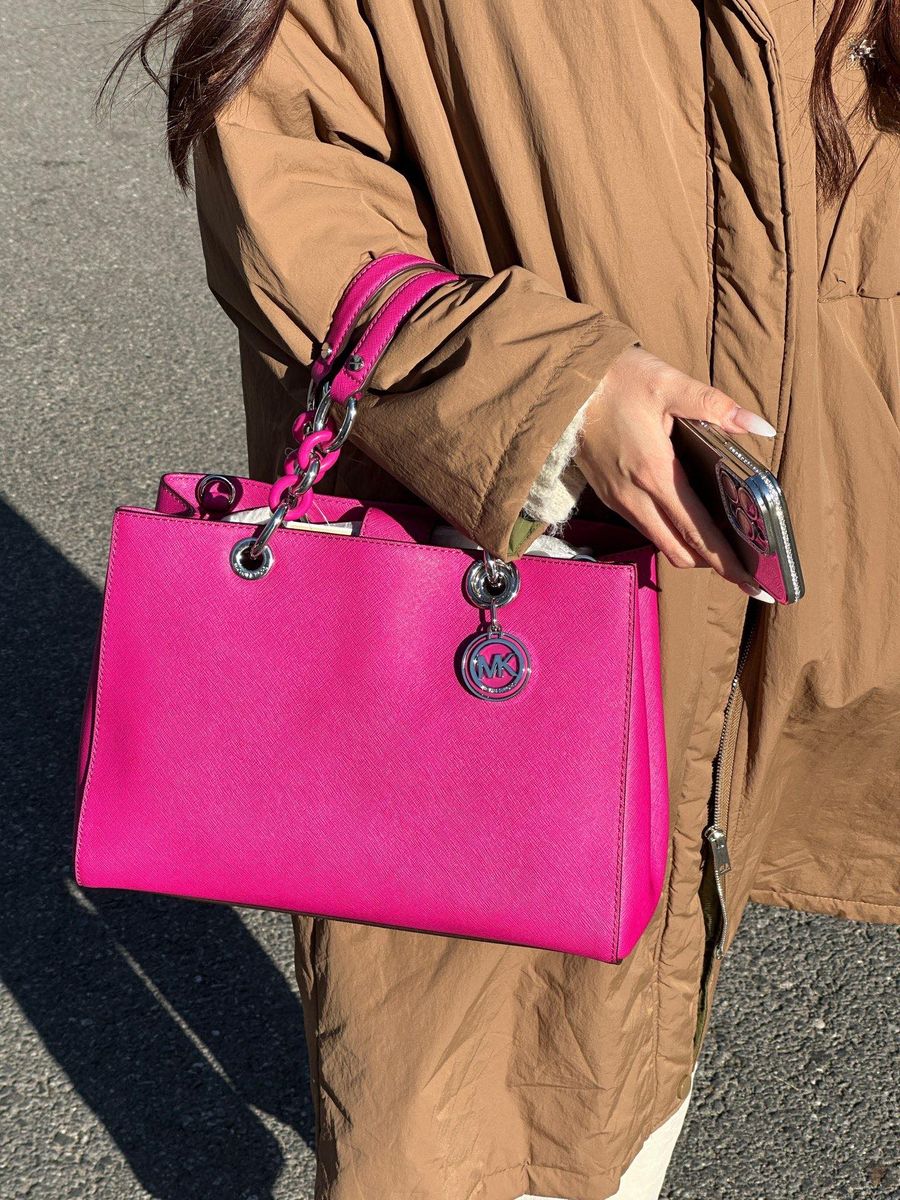 MICHAEL KORS ショルダーバッグ ハンドバッグ ピンクaw｜Yahoo!フリマ