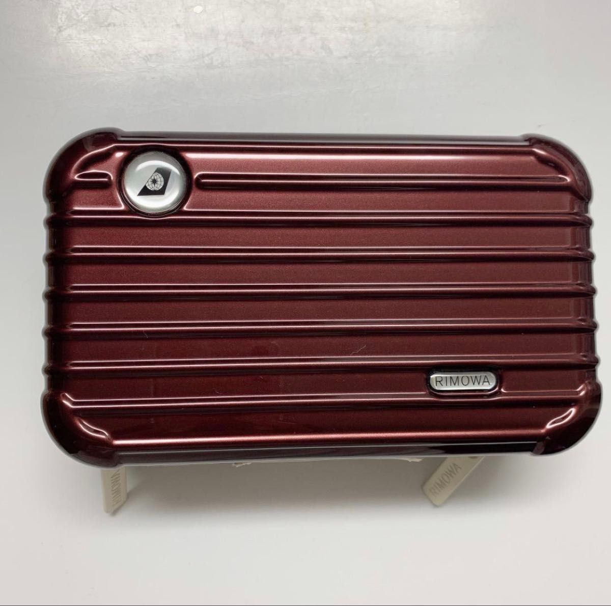 エバー航空ファーストクラス限定 RIMOWA アメニティポーチ ワイン