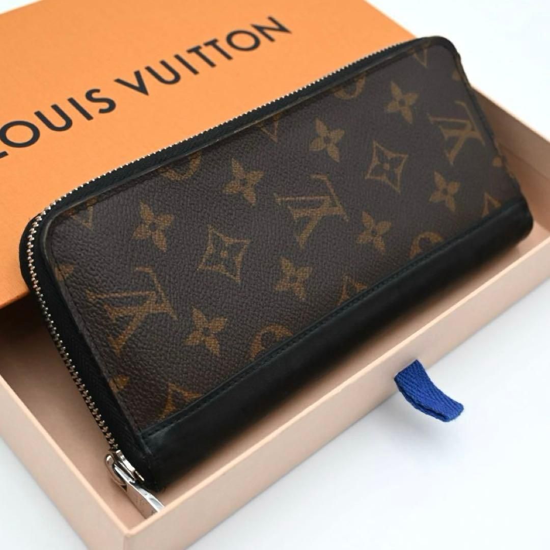 LOUIS VUITTON ルイヴィトン モノグラム マカサー 長財布 ジッピー