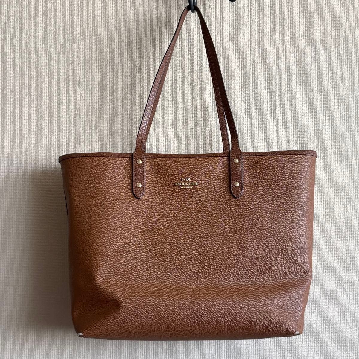 コーチ トートバッグ キャメル COACH PVCレザー｜Yahoo!フリマ（旧