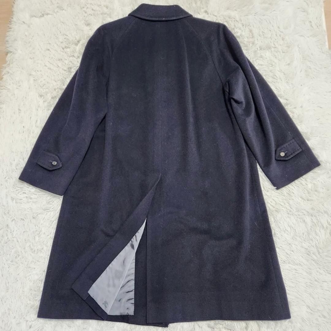 バーバリーロンドン カシミヤ100%コート メンズM相当 ロングコート