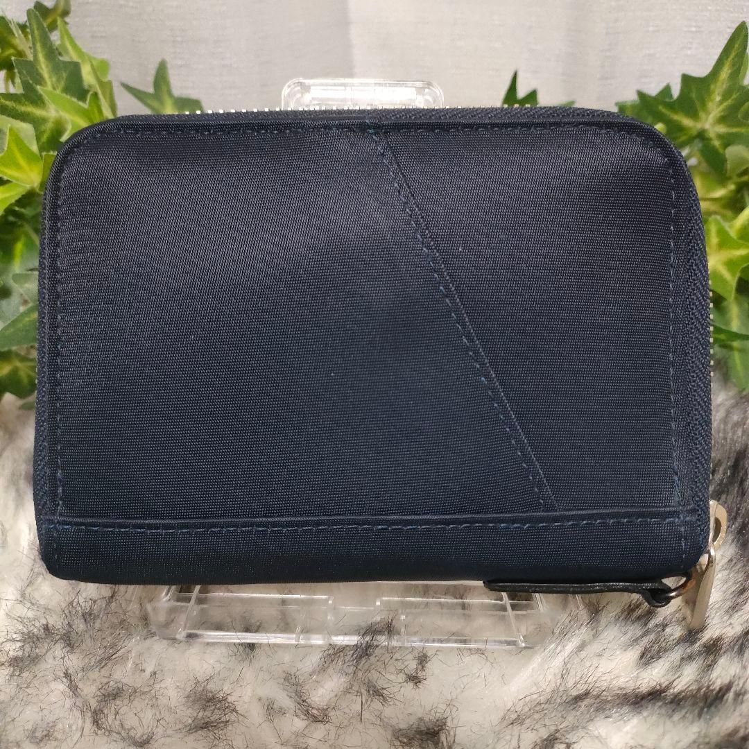 PORTER 財布 ラウンド ダークネイビー ポーター 2つ折り財布 リフト