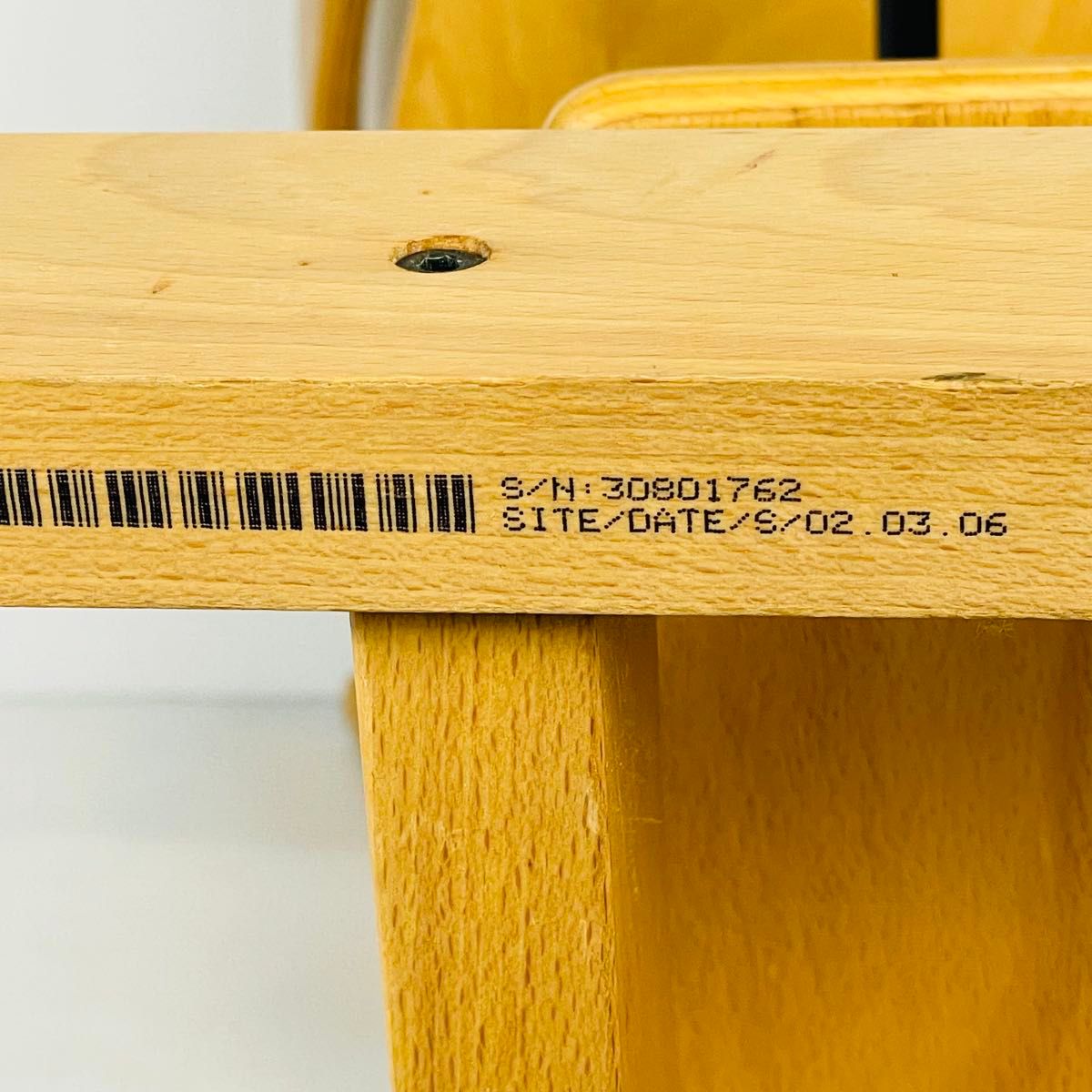 STOKKE ストッケ トリップトラップ シリアルNo 3 ナチュラル ベビー