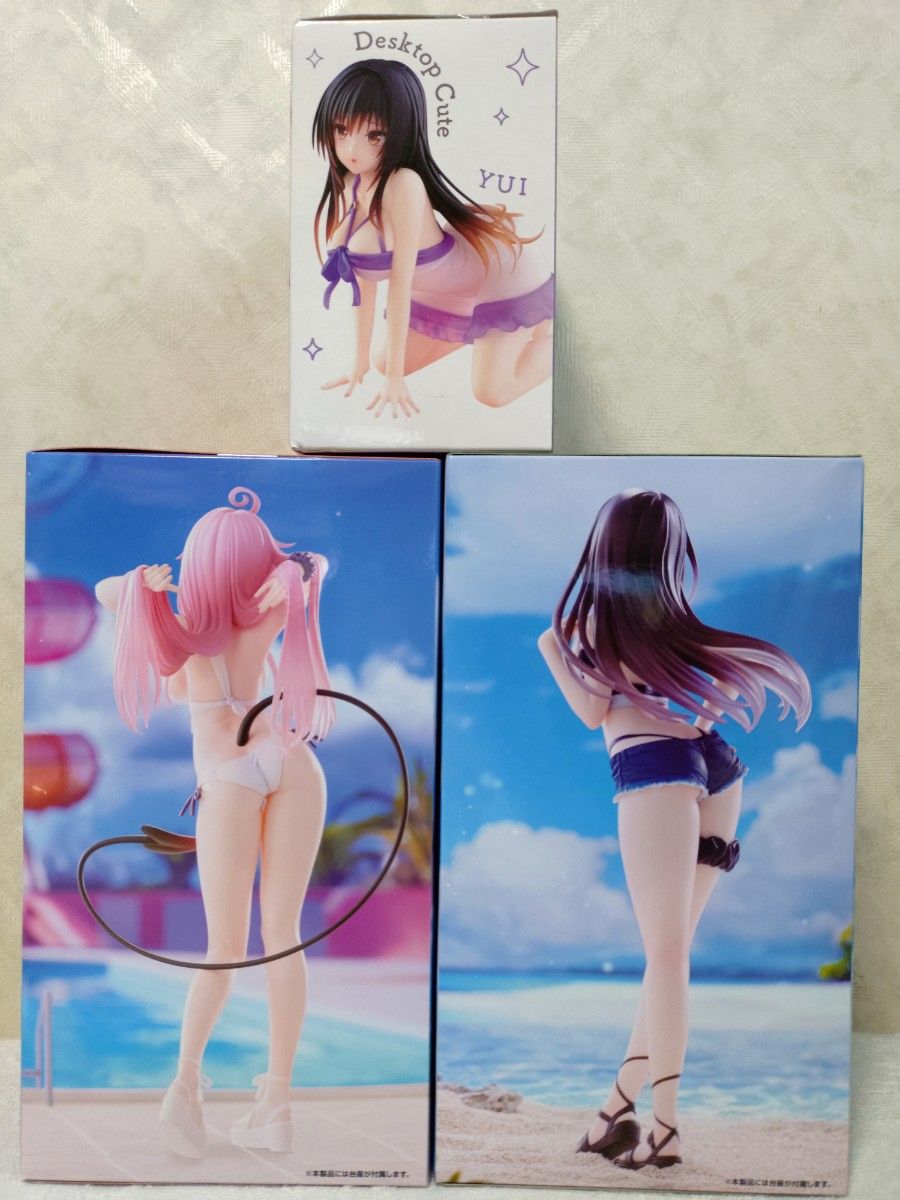 To LOVEる-とらぶる-ダークネス フィギュア3種セット ララ 古手川唯