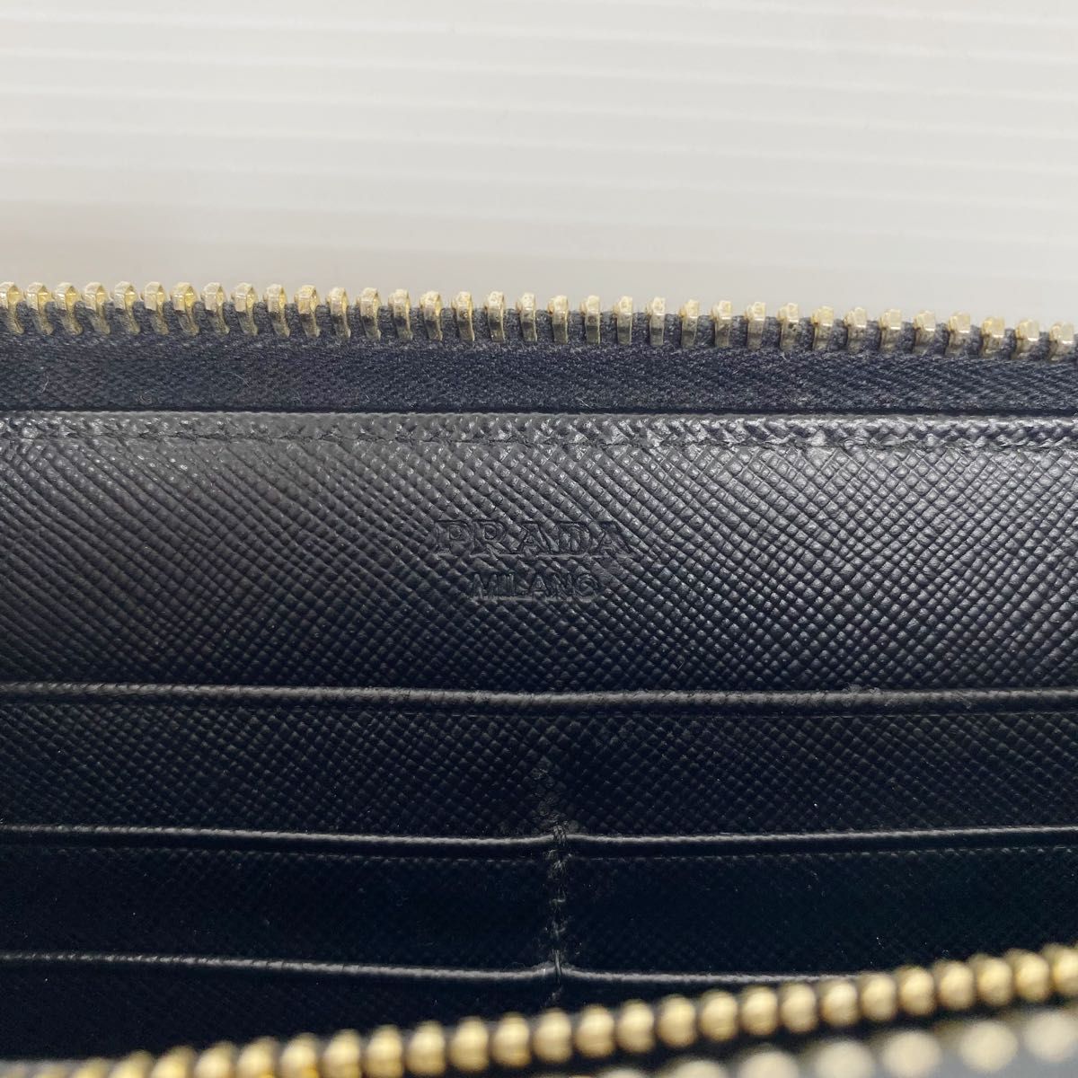 PRADA プラダ レザー 長財布 ラウンドジップ｜Yahoo!フリマ（旧PayPay