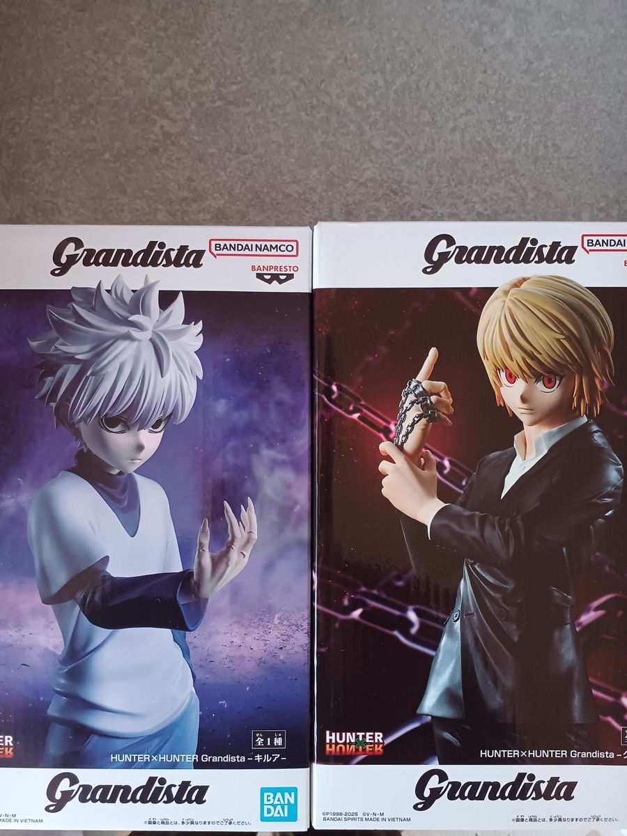 HUNTER×HUNTER Grandista キルア クラピカ フィギュア 2種セット