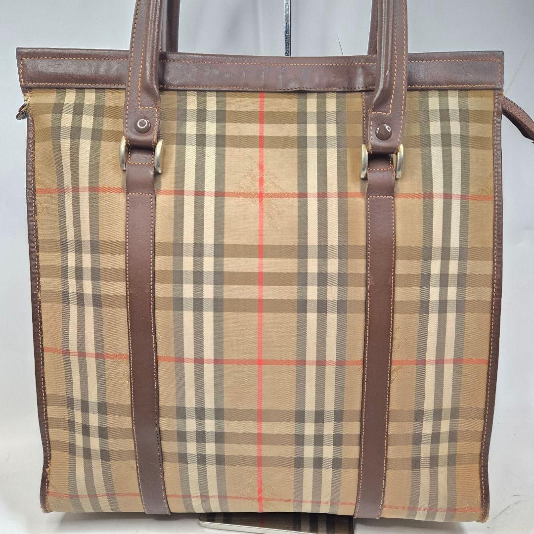 BURBERRY トートバッグ ノバチェック シャドーホース A4収納可能