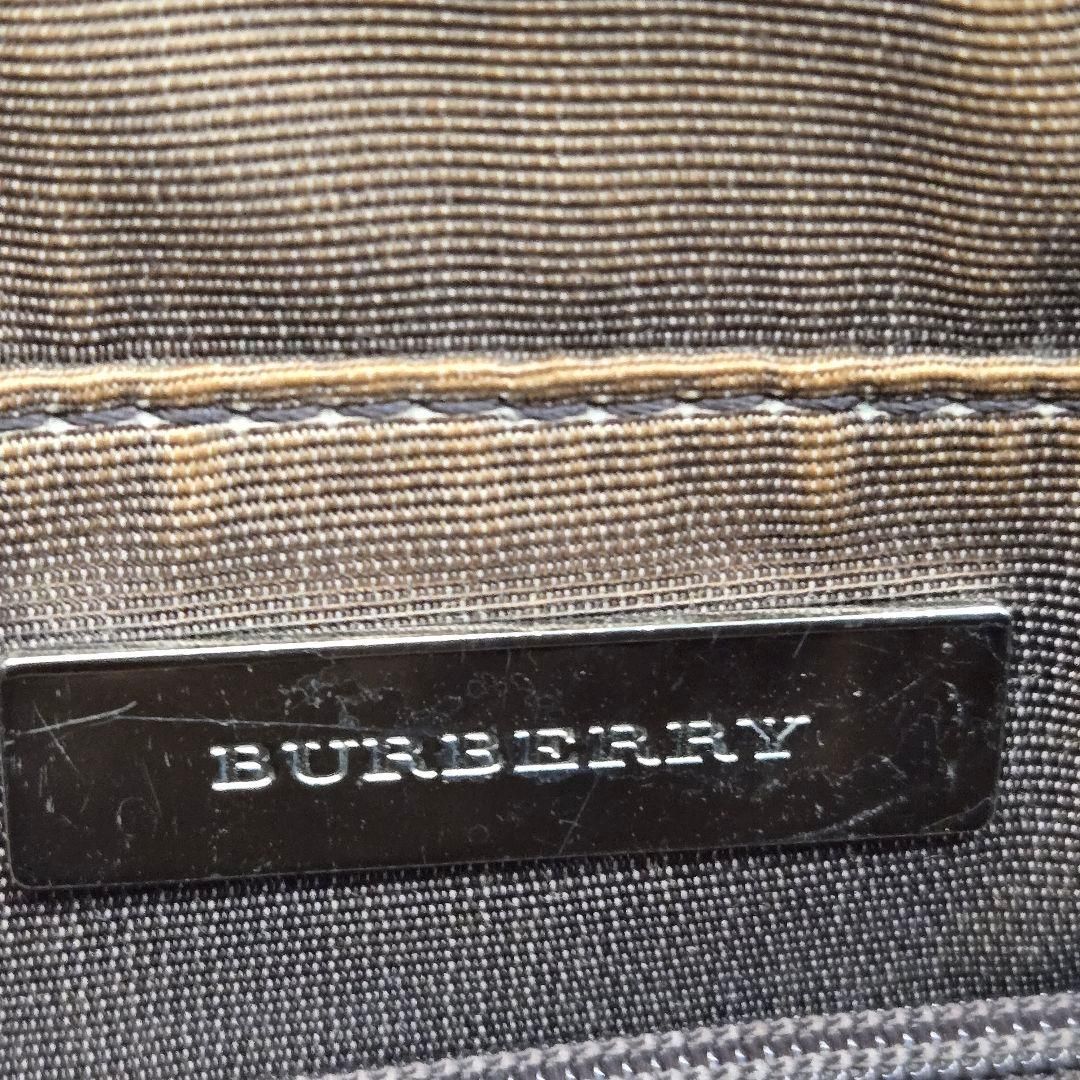 BURBERRY トートバッグ ノバチェック サフィアーノレザー A4収納可能