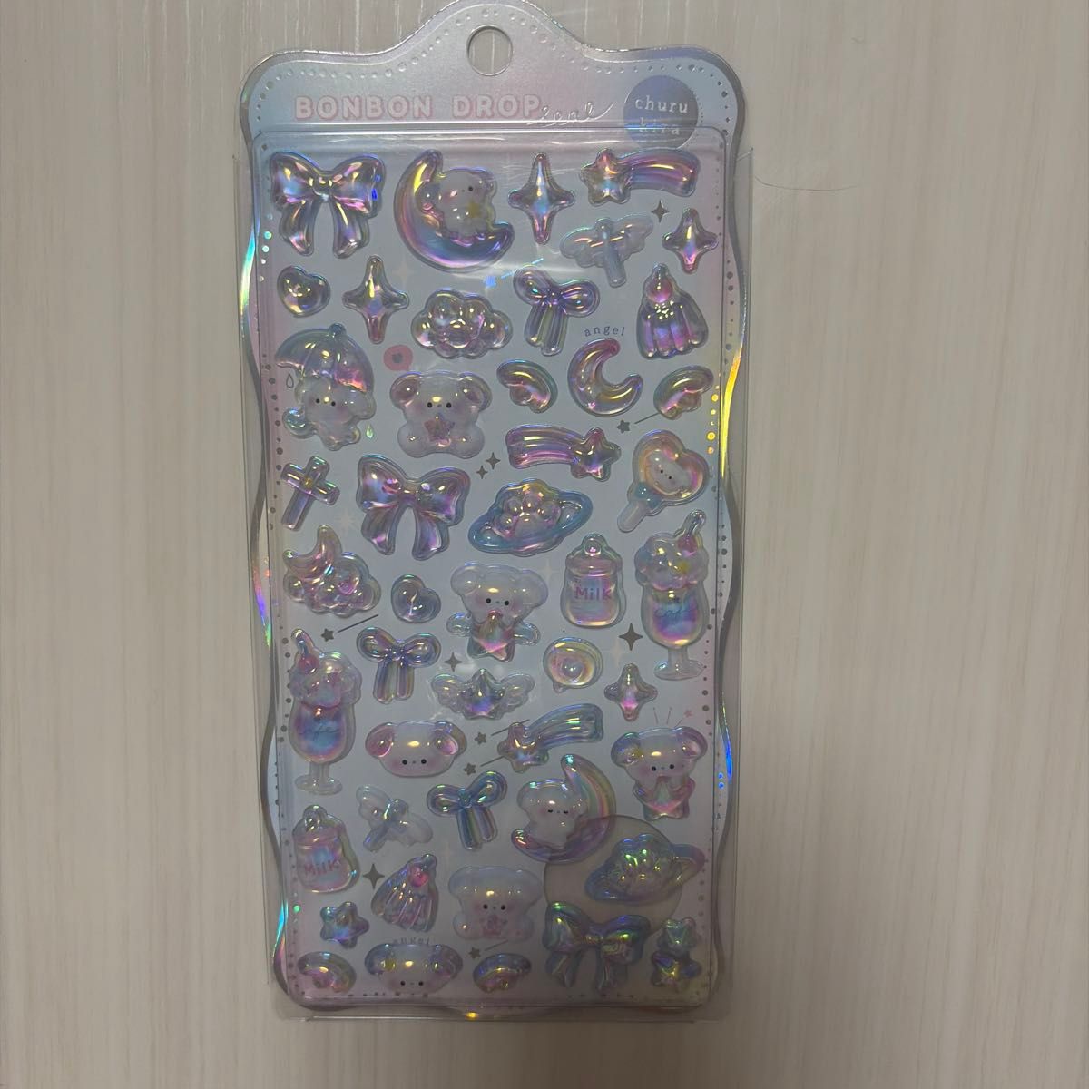 ボンボンドロップシール churukira angel オーロラ クーリア｜Yahoo