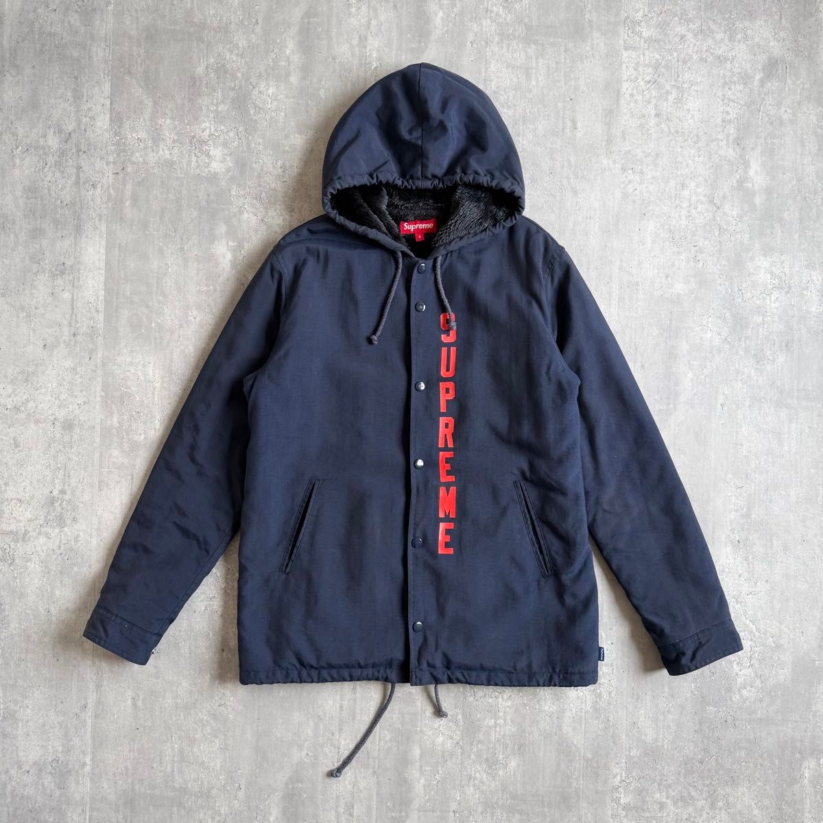 Supreme × THRASHER 2011AW Hooded Coaches Jacket / 裏ボアコーチ