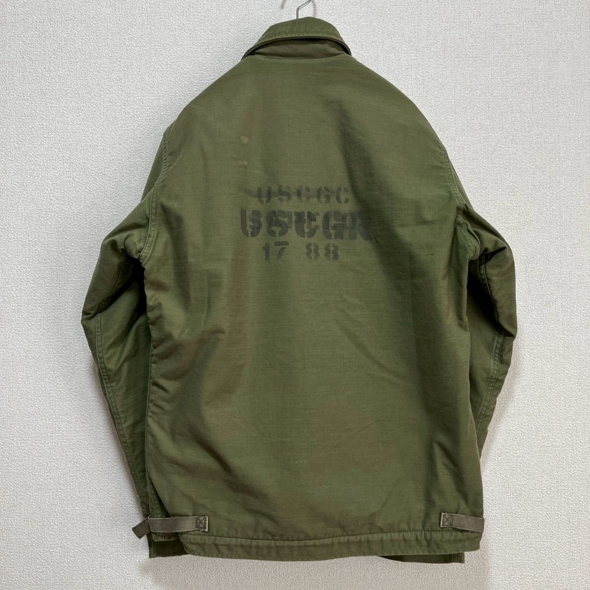 雰囲気系】80's US ARMY A-2 デッキジャケット ステンシル 36｜Yahoo