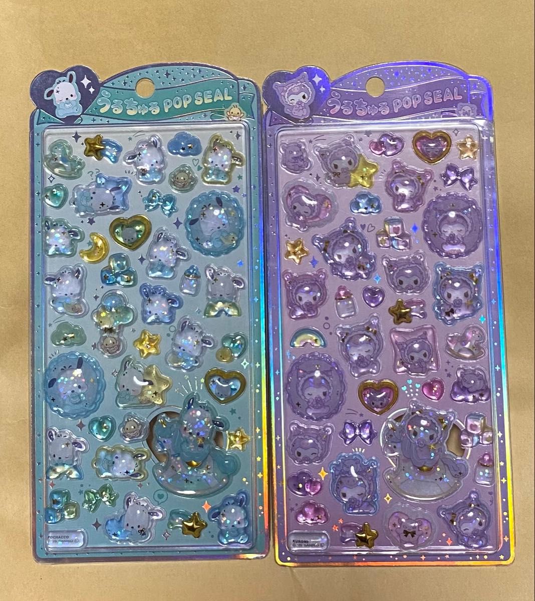 うるちゅるポップシール サンリオ ベビー ポチャッコ クロミ 正規品
