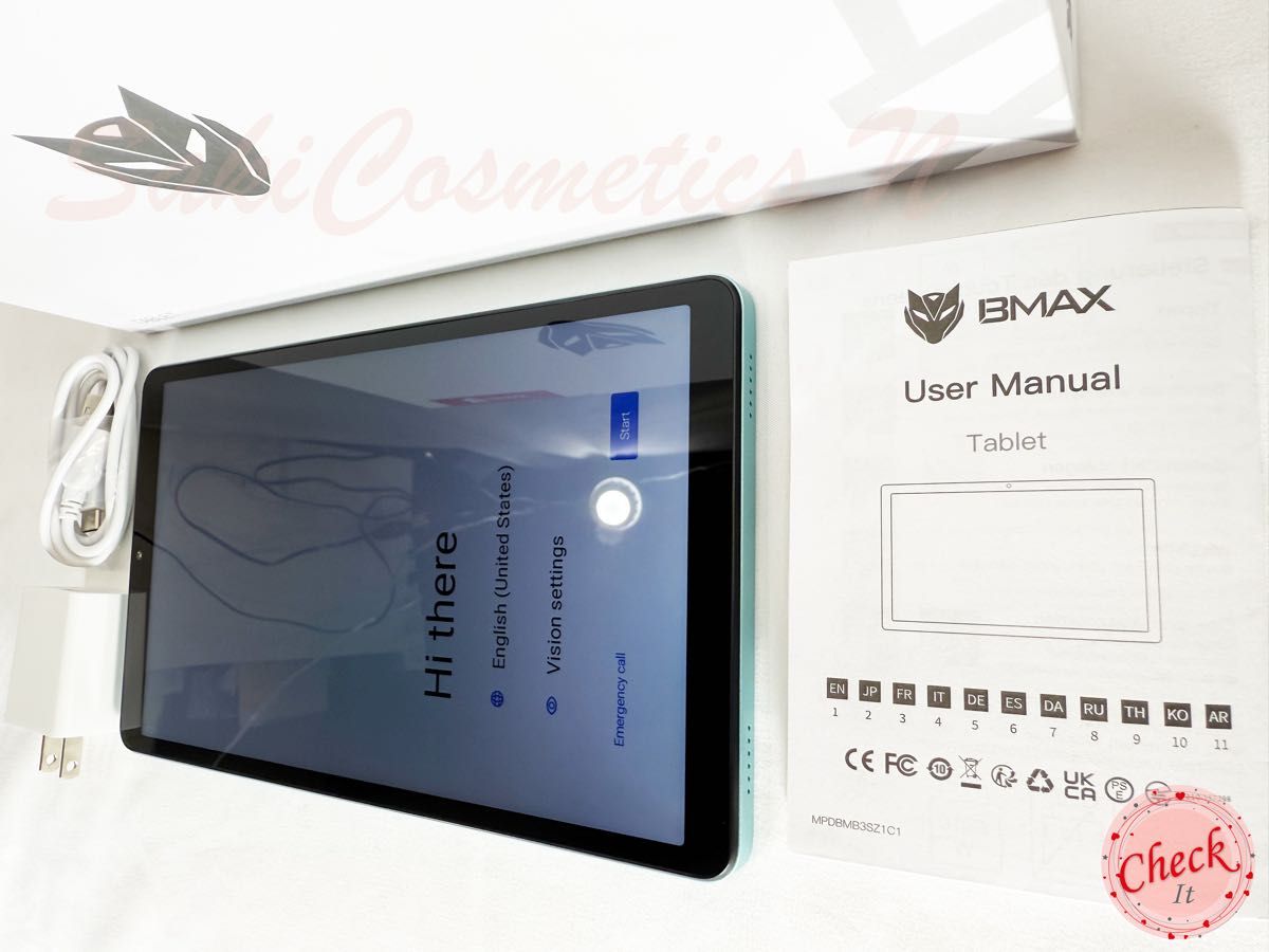 最新版8インチタブレット》BMAX I8 Plus Android16 付属品完備 動作