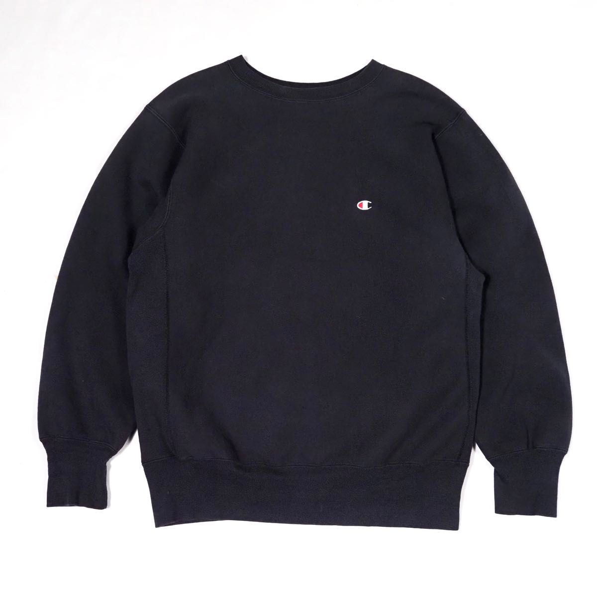 Black/XL】90s Champion Reverse Weave Sweat 黒 チャンピオン