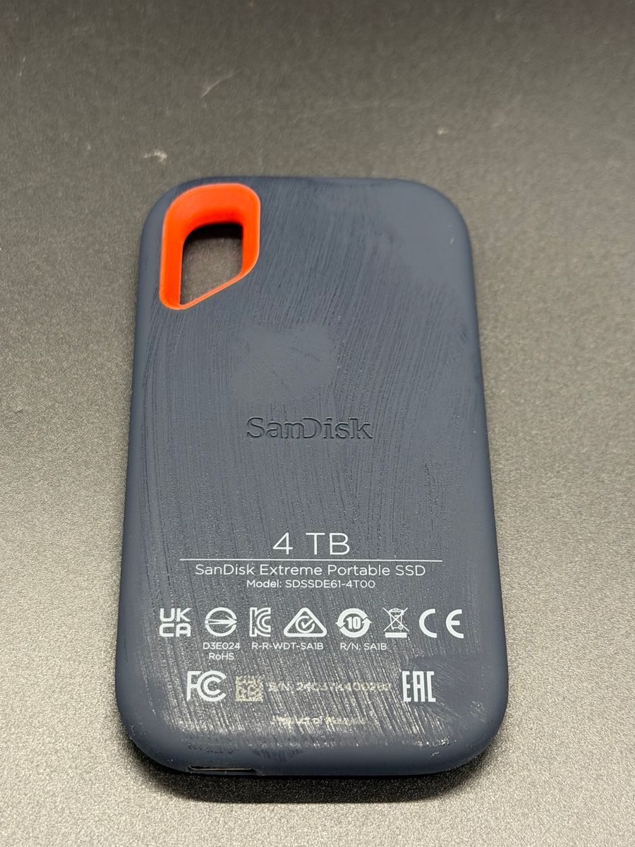 SanDisk Extreme Portable SSD 4TB 外付け SSD SanDisk サンディスク