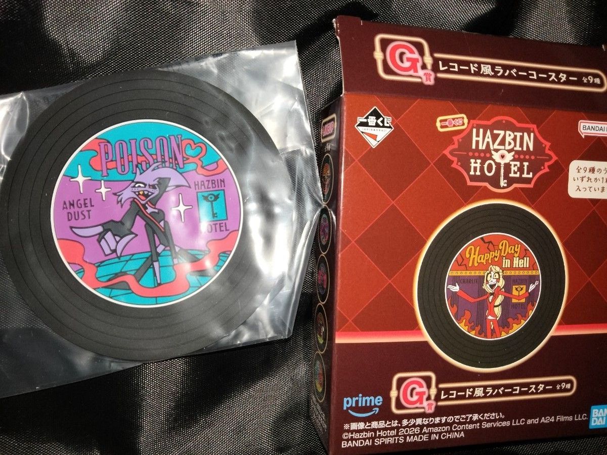 ハズビンホテル hazbin hotel 1番くじ G賞 ラバーコースター