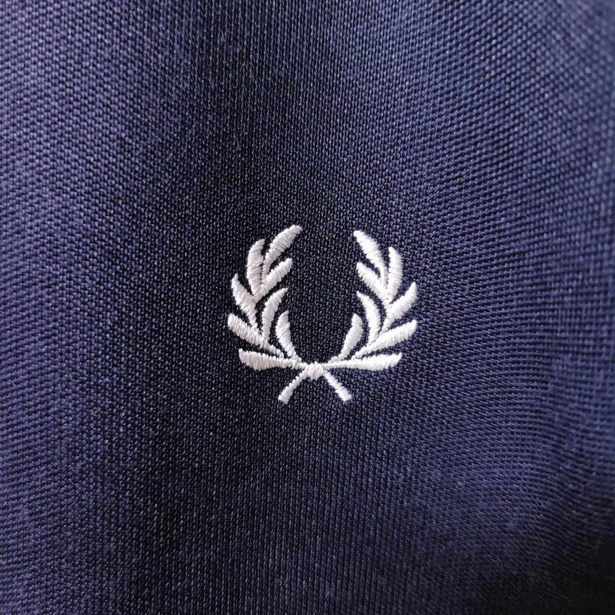FRED PERRY トラックトップ ジャージジャケット紺メンズL テープロゴ
