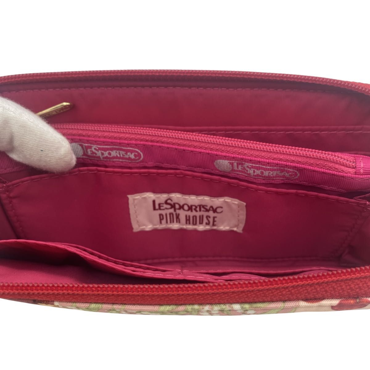 LeSportsac レスポートサック PINK HOUSEピンクハウス コラボ 長財布