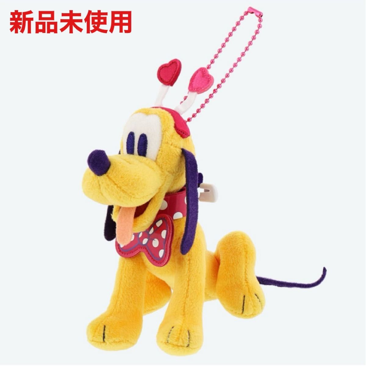 未使用】ディズニー ぬいぐるみバッジ ぬいば プルート ディズニー
